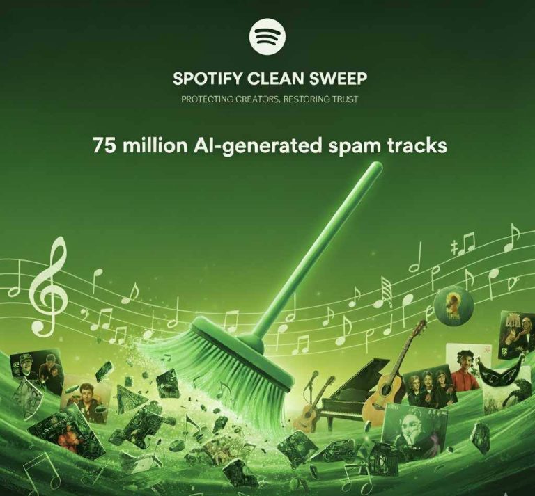Spotify removing over 75 million AI-generated spam tracks
